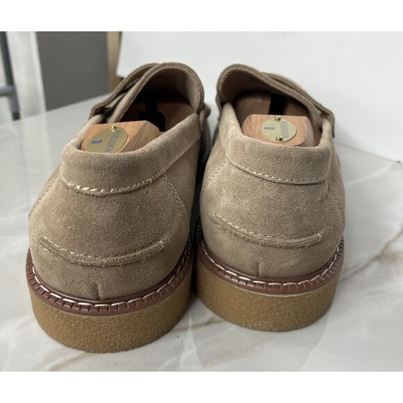 New Crown Vintage Jaydee Penny Lofers Slip On Men Shoes Leather Suede Sz 11 M main image 8